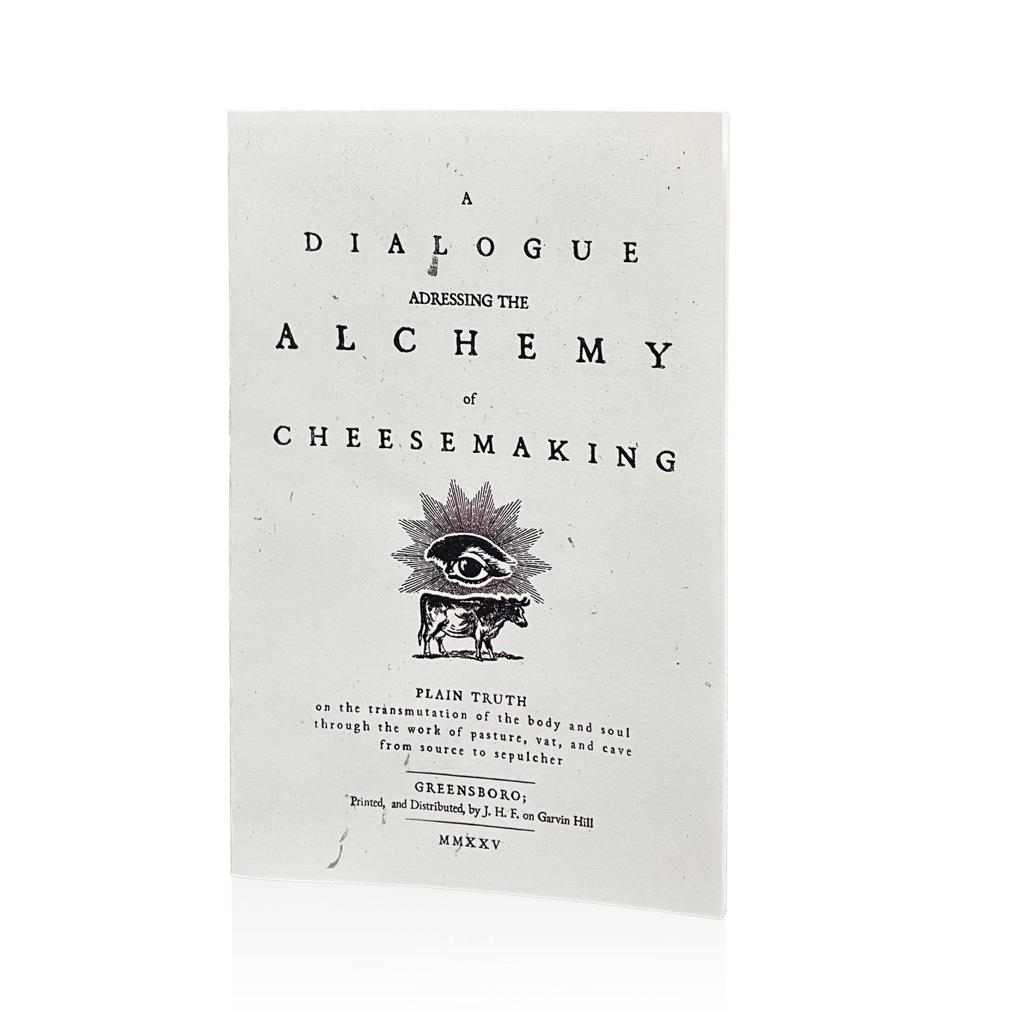 Dialogue Adressing The Alchemy Of Cheesemaking