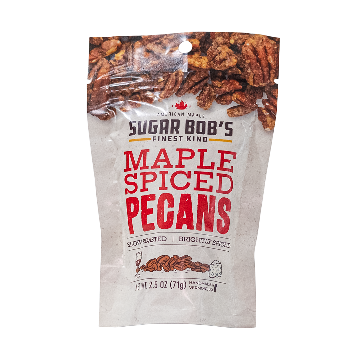 Sugar Bob's Finest Kind Maple Spiced Pecans