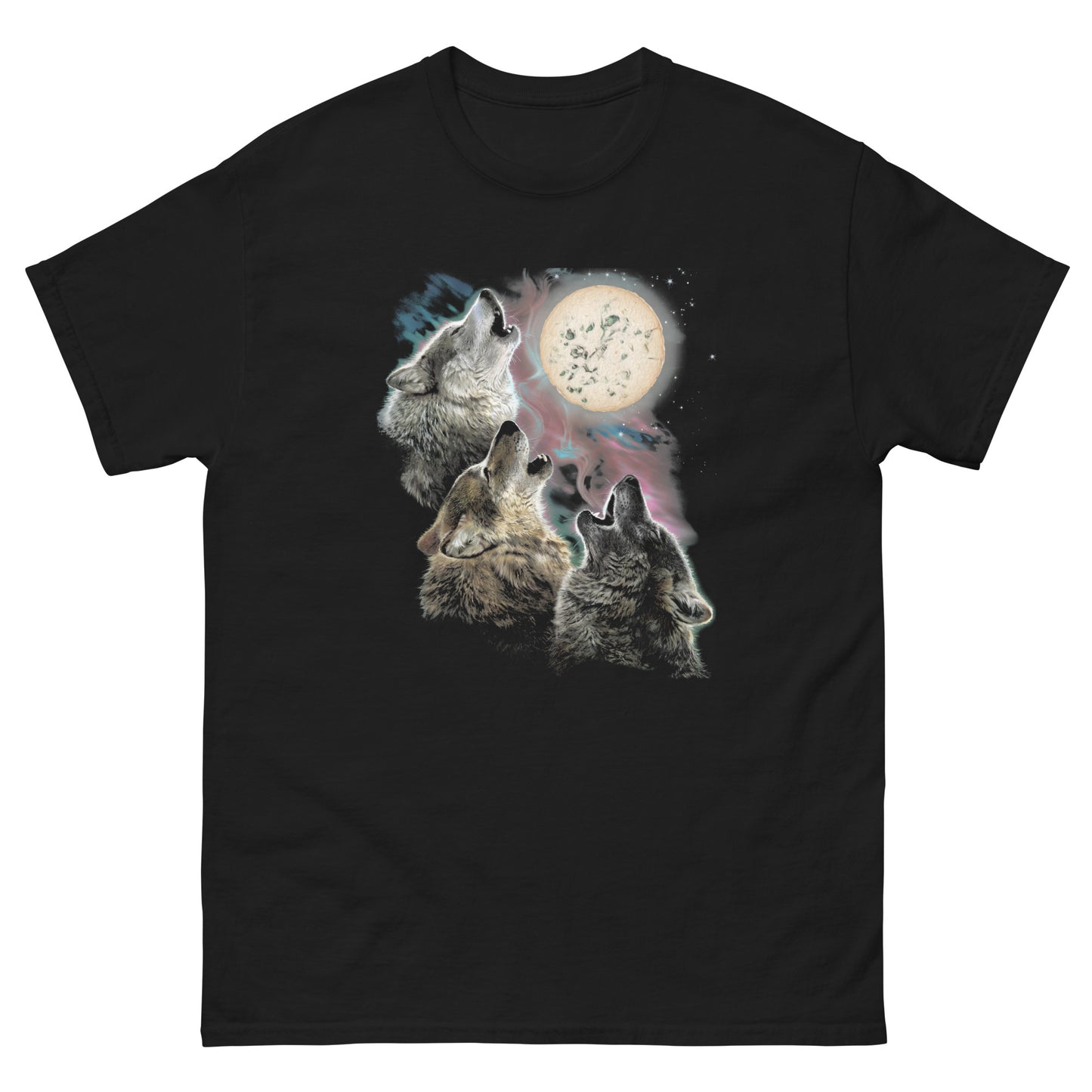 Three Wolf Bayley Moon Unisex Classic Tee