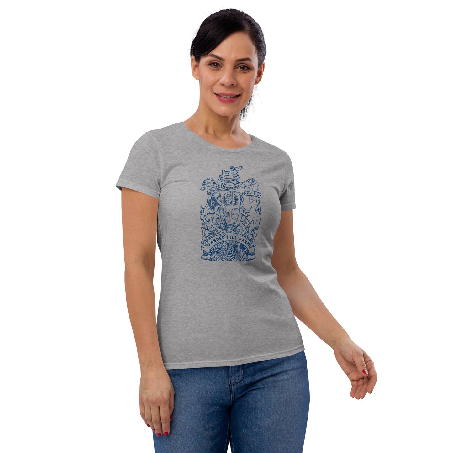 Jasper Hill Farm Crest Women's Short Sleeve T-shirt